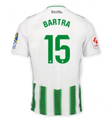 Real Betis Marc Bartra #15 Primera Equipación 2023-24 Manga Corta